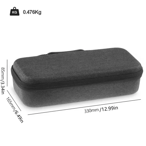 Vista 6 de VRUIVR Carrying Case for Steam Deck Console Protective Hard Shell Portable Storage Bag With Card Holder for Steam Deck AC Charger & Other