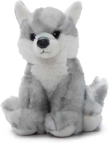 Vista 24 de The Petting Zoo Peluche de perro salvaje africano, regalos para niños, animales salvajes del zoológico Onez Babiez, juguete de peluche de perro