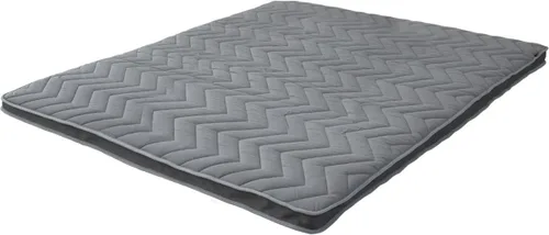 Vista 12 de EMOOR Colchón de futón japonés de triple pliegue Machi con protector de colchón S-Twin gris, fuelle plegable, almacenable, lavable, para dormir