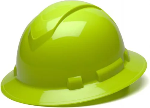 Vista 17 de Texas America Safety Company Casco duro RIDGELINE de ala completa con ajuste de perilla de 6 puntos y bolsa