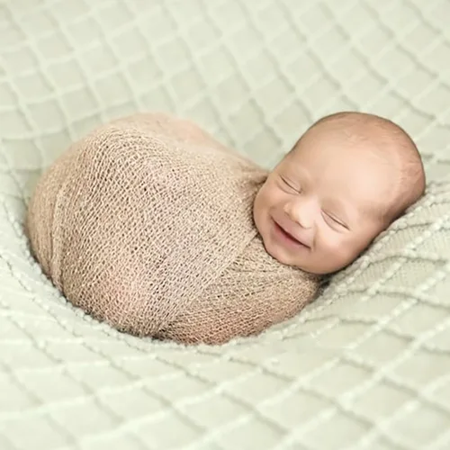 Vista 2 de Accesorios de fotografía para recién nacidos, manta elástica para fotografía de recién nacidos, para bebés, niños y niñas, posando accesorios