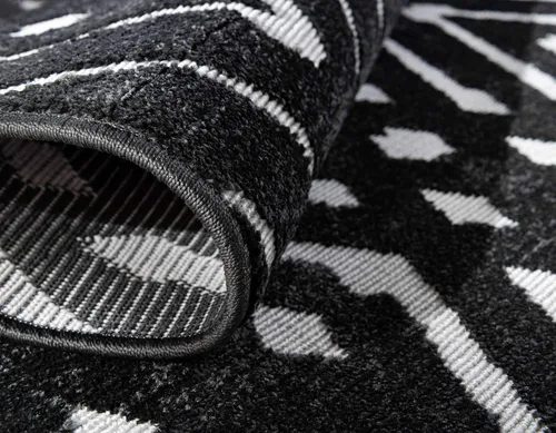 Vista 7 de Unique Loom Sabrina Soto Outdoor Collection - Alfombra geométrica, moderna, vibrante y enrejada contemporánea, 2 pies 0 pulgadas x 6 pies