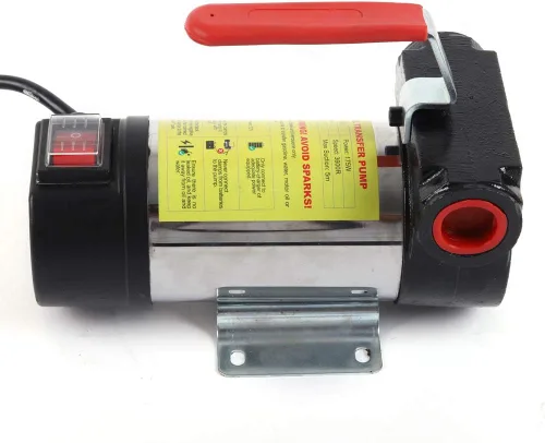 Vista 9 de Bomba de transferencia diésel, bomba de transferencia de combustible autocebante DC 12V para petróleo, diésel, biodiésel, kit de bomba