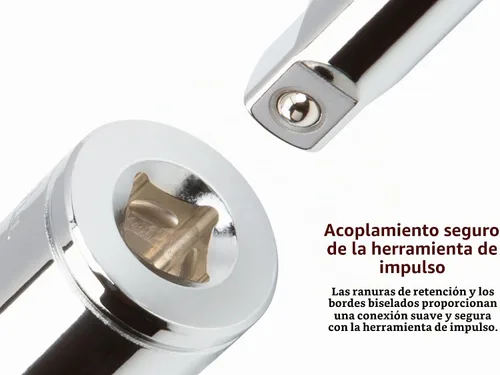 Vista 4 de TEKTON Unidad de 3/8 pulgadas x 1/4 pulgada hexagonal magnético soporte de broca SHA15402
