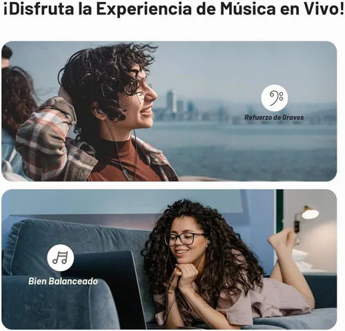 Vista 7 de Auriculares USB C para Samsung S25 S24 S23 Ultra FE S22 A16 A55 A54 Auriculares magnéticos intrauditivos tipo C con micrófono, control de volumen