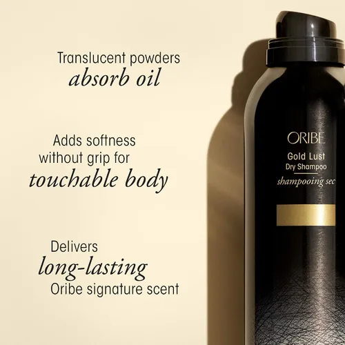 Vista 4 de Oribe Gold Lust Dry Shampoo - Absorbs Oil & Dirt - Refreshes Hair