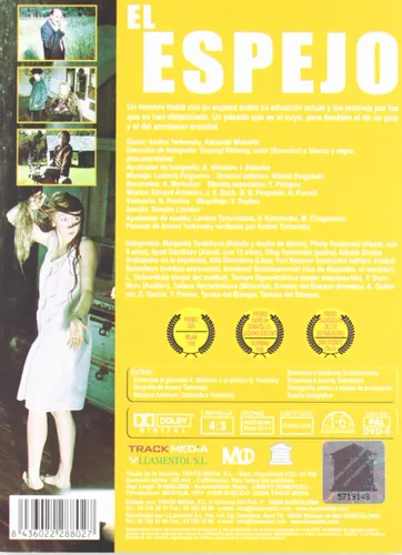 Vista 2 de el espejo (tarkovsky) dvd