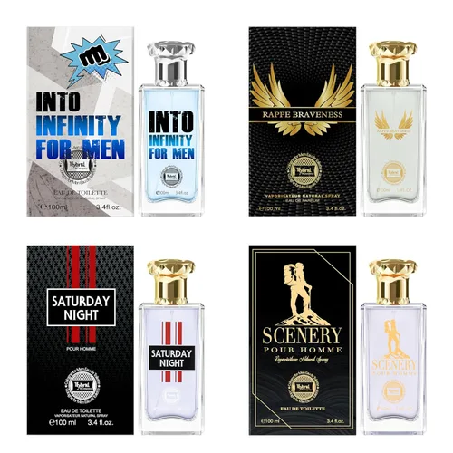 Vista 12 de Hybrid & Company 4 piezas Aqua Di Rinascita Lecno Sea Passion Aqua Deep Blue Aqua Prive Eau De Toilette vaporizador Natural Spray para hombre