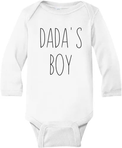 Vista 8 de Dada's Boy - Body para bebé, traje para recién nacido, ropa de bebé, regalo para niños