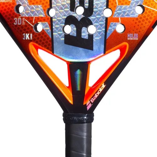 Vista 4 de Babolat Viper Juan Lebron 3.0 Pala de pádel (naranja/negro)