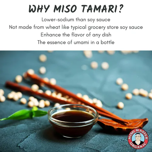 Vista 2 de Miso Master Organic Miso Tamari, 10 onzas