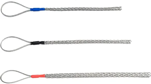 Vista 12 de Calcetines de extractor de cable de 0.472-0.591 in Calcetines de extractor de malla de alambre de agarre de malla de onda de cable de tracción
