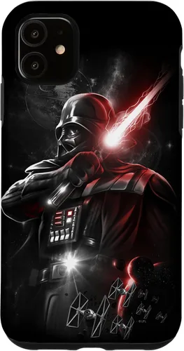 Vista 8 de Star Wars Darth Vadar - Carcasa para iPhone 17 con sable láser
