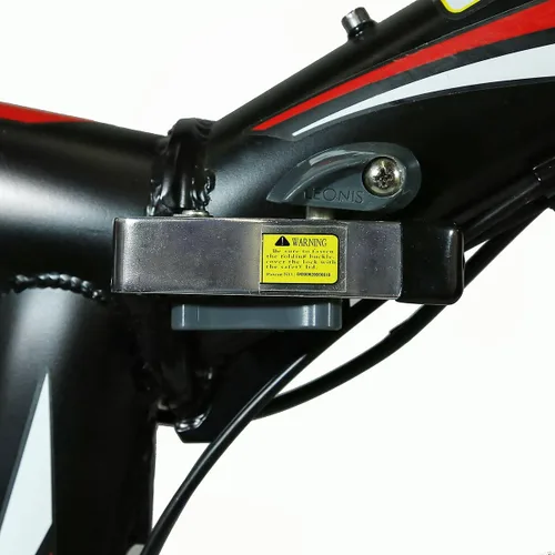 Vista 7 de Xspec Bicicleta de montaña plegable de 26 pulgadas y 21 velocidades para adultos