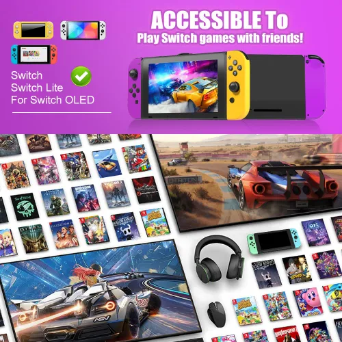 Vista 5 de Controller Replacement for Switch Controller,Switch Controllers Support Dual Vibration/Wake-up/Motion(POA)