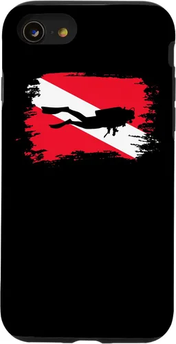 Vista 18 de Funda con bandera de buceo para iPhone 16