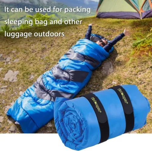 Vista 4 de Wisdompro Paquete de 4 correas de amarre extra grandes de 2 x 37 pulgadas de gancho y bucle resistentes Nailon duradero, reutilizable, largo