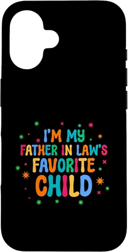 Vista 32 de Favorite Child Joke Humor, Father in Laws Parent Men Gifts Case for iPhone 17