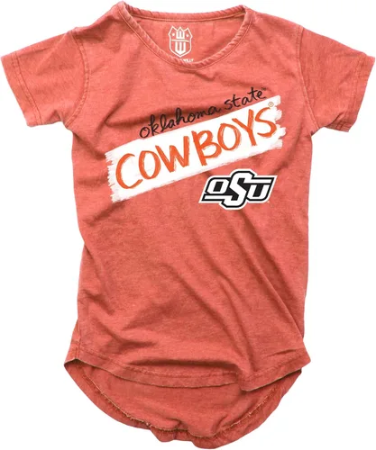 Vista 31 de Wes and Willy NCAA - Camiseta Burnout para niñas S/S