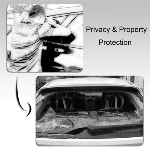 Vista 4 de Kaungka Cubierta protectora de carga compatible con GMC Acadia 2017-2023, resistente, color negro, protector retráctil para maletero trasero