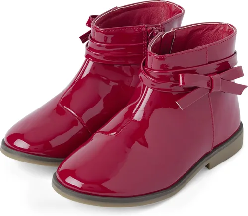 Vista 2 de Gymboree Botines de piel sintética unisex para niños y niños pequeños