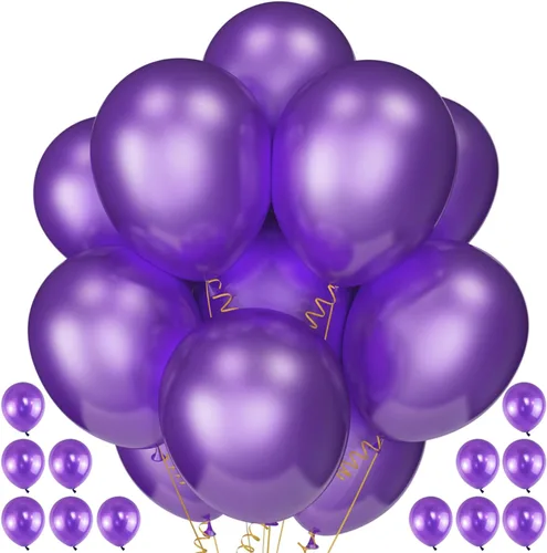 Vista 17 de 120 unidades de 5 pulgadas de globos plateados metálicos, globos de látex plateados metálicos cromados, globos mini pequeños para decoraciones