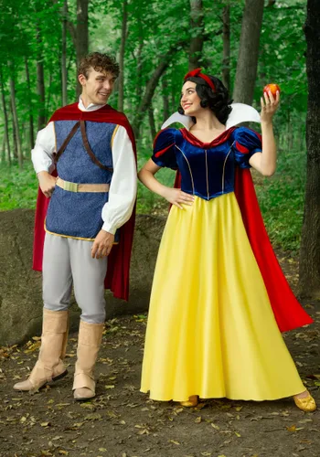 Vista 2 de Disfraz de Príncipe para Hombre de Blancanieves de Disney Multicolor