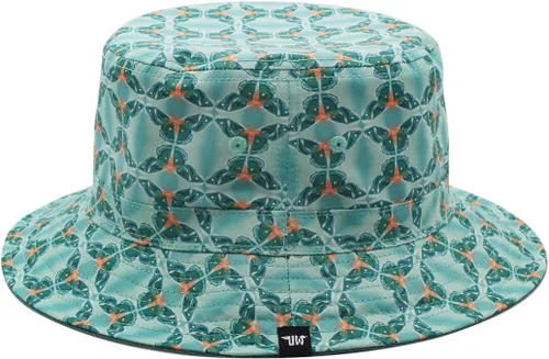 Vista 8 de Fits Y'all X Victoria Weiss Artist Collection Reversible Butterfly Print Bucket Hat for Men, Women, and Unisex