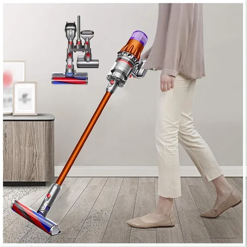 Vista 6 de Soporte de almacenamiento Absoluto Aspiradora Piezas Accesorios Cepillo Herramienta Boquilla Base Compatible con Dyson V7 V8 V10 V11