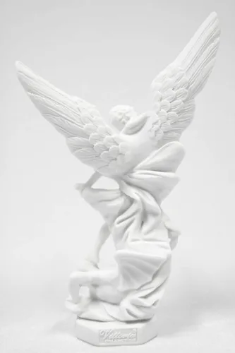 Vista 7 de Vittoria Collection San Miguel Arcángel 8 pulgadas estatua italiana escultura figura guardián protector protector