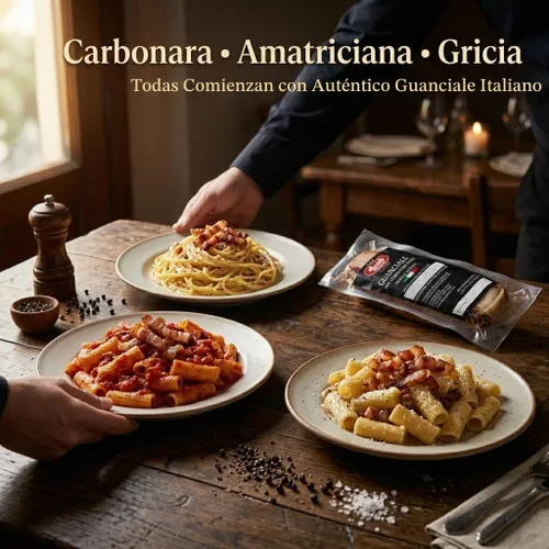Vista 6 de Alma Gourmet Guanciale, papada italiana de cerdo curada en seco, aprox. 6 oz (170 g) - Paquete de 1