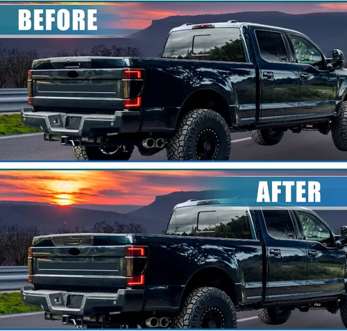 Vista 7 de X AUTOHAUX HC3Z9943400-NB - Manija trasera para puerta trasera con cámara de respaldo para Ford F-250 Super Duty King Ranch Lariat Platinum XL XLT