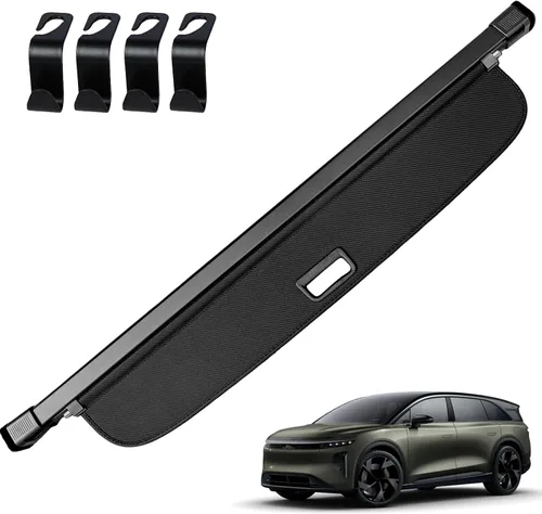 Vista 31 de AUXKO Cubierta retráctil de carga para Toyota Prius 2015-2010, cubierta de maletero de carga, cubierta de seguridad para 2015 2014 2013 2012 Prius