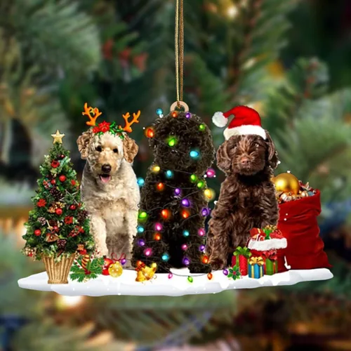 Vista 85 de Nazenti Adorno de Navidad personalizado con amigos Affenpinscher – Adorno de perro personalizado para amantes de las mascotas, acrílico plano