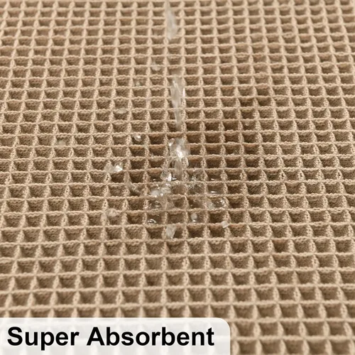 Vista 3 de JIUZHEN Tapete de Baño Mejorado con Diseño de Gofre Súper Absorbente Tapetes de Baño Antideslizantes Alfombras de Baño Lavables a Máquina de Secado