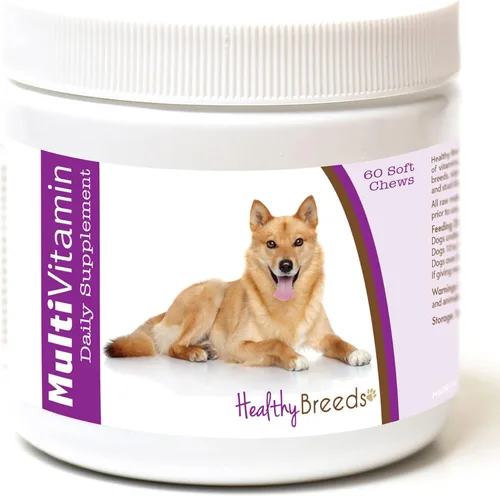 Vista 53 de Healthy Breeds Affenpinscher - Masticables blandos multivitamínicos, 60