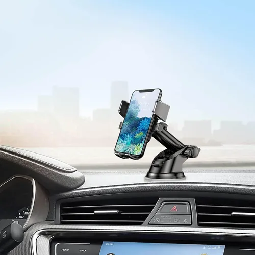 Vista 6 de Soporte de teléfono para coche, giratorio de 360° para parabrisas y salpicadero, ventilación de aire, universal para todos los teléfonos celulares