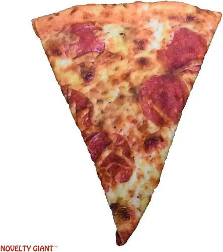Vista 2 de Manta de pizza súper suave de 60 pulgadas, forro polar novedoso para alimentos