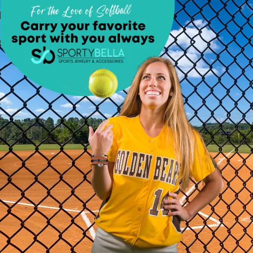 Vista 8 de Sportybella - Juego de bandas elásticas sin arrugas con diseño de corazón, accesorios elegantes para niñas, adolescentes y jugadores de sóftbol