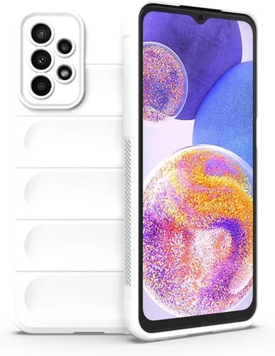 Vista 15 de Aikukiki Funda para Galaxy A32 4G, diseño de rayas 3D de lujo, resistente, sensorial, suave, de silicona completa, a prueba de golpes, para niñas