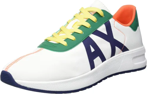 Vista 13 de A X ARMANI EXCHANGE Zapatillas bajas para hombre Negro