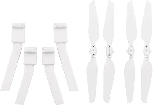 Vista 7 de Hélices CW CCW para FIMI X8 SE Props Soporte de elevación, protector para quadcoptero, tren de aterrizaje de hélice, accesorios de protección