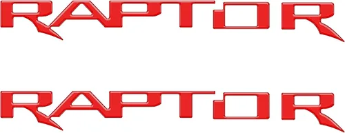 Vista 10 de Insertos de emblema para capó - Compatible con Ford F-150/Bronco Raptor 2021-2026