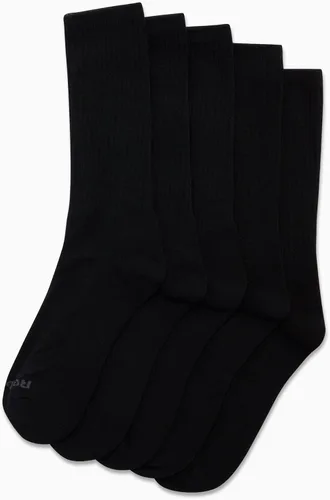 Vista 4 de Reebok Calcetines altos acolchados para hombre (5 unidades)