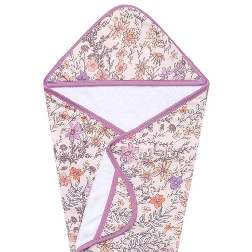 Vista 14 de Copper Pearl Toallas de baño con capucha, toallas de baño de tela de rizo de primera calidad con capucha, bolsillos y diseños geniales, ideales