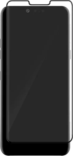 Vista 4 de Magglass Protector de pantalla de vidrio templado para LG G8 ThinQ (resistente a los arañazos) Ultra Clear (compatible con fundas)