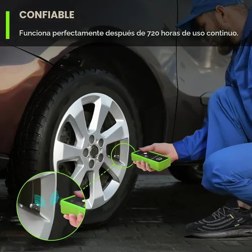 Vista 5 de Herramienta de aprendizaje 2 en 1 TPMS Super EL50448 para GM y para Ford, herramienta de reset del sensor de presión de neumáticos TPMS, herramienta