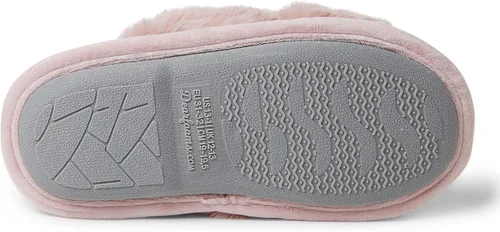 Vista 6 de Dearfoams Sandalias unisex Ava Furry Crossband Slide