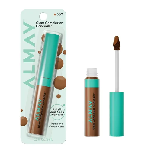 Vista 13 de Almay Clear Complexion Corrector de Tratamiento Puntual para Acné e Imperfecciones Maquillaje con Ácido Salicílico - Ligero, Cobertura Completa, 300