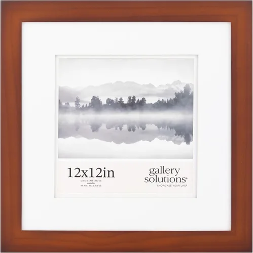 Vista 20 de Gallery Solutions - Marco de fotos negro plano de 8 x 10 pulgadas - Soporte de mesa o pared - Para fotos de 5 x 7 pulgadas con doble paspartú blanco